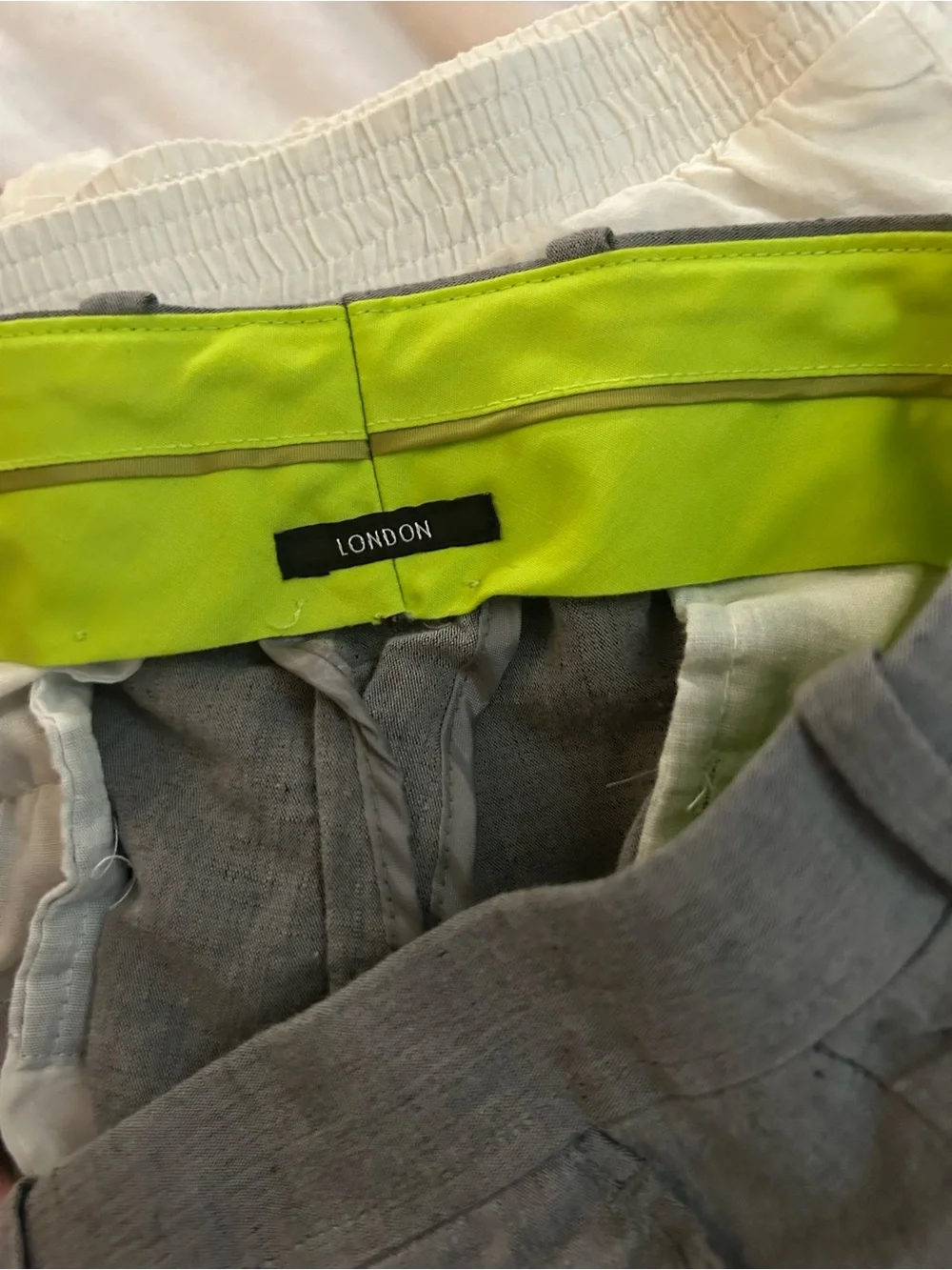 INC International Concepts Men's Olive Dress Trousers